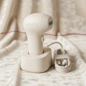 Karixe Glide IPL — charging dock with USB-C cable