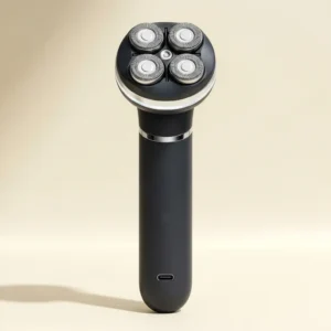 Karixe Glide bikini shaver — Black — front view