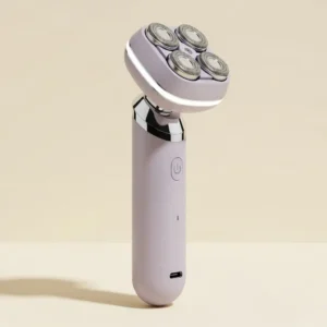 Karixe Glide bikini shaver — Lavender — 3/4 angle